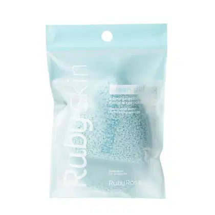 Imagem do produto Esponja Esfoliante Puff Ruby Skin Azul - Ruby Rose