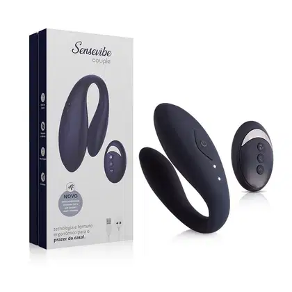 Imagem do produto Vibrador de casal Recarregável Sensevibe Couple