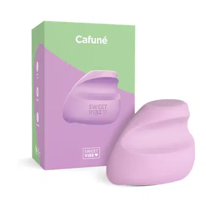 Imagem do produto Dedeira Vibratória Recarregável Sweet Vibe Cafuné - Lilás