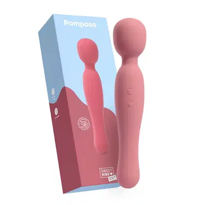 Imagem do produto Varinha Mágica Pomposo Sweet Vibe Soft Vibrador 10 Intensidades Recarregável