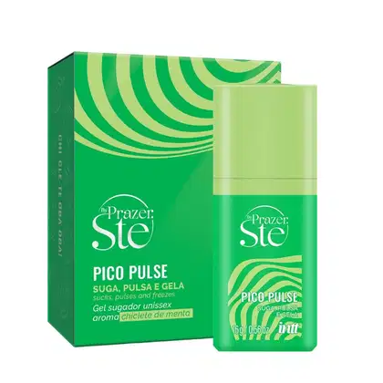 Imagem do produto Pico Pulse Gel que Suga Pulsa Vibra e Sensibiliza intt Chiclete de Menta