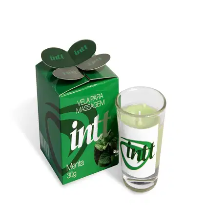 Imagem do produto Vela Beijável Menta Intt
