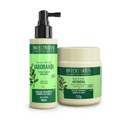 Imagem do produto Bio Extratus Antiqueda Jaborandi Banho de Creme 250g + Tônico