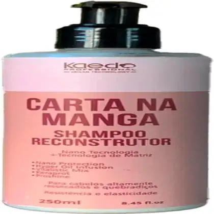 Imagem do produto Kaedo Professional Carta na Manga Shampoo Reconstrutor 250ml