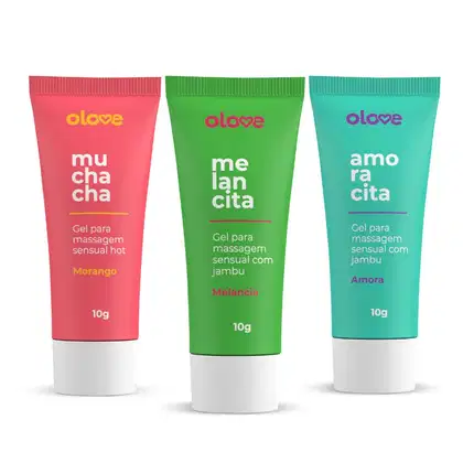 Imagem do produto Kit 3 Géis Excitantes Olove