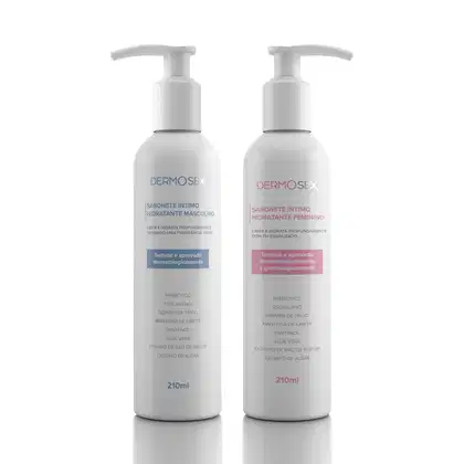 Imagem do produto Kit Sabonete feminino Líquido + Masculino Dermosex