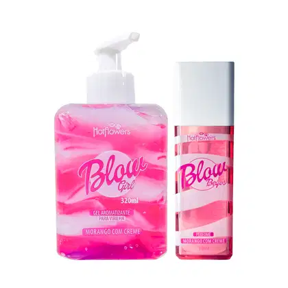 Imagem do produto Kit Autocuidado Perfumado Blow Girl Morango com Creme 30ml e Hidratante 320ml (2 Itens)