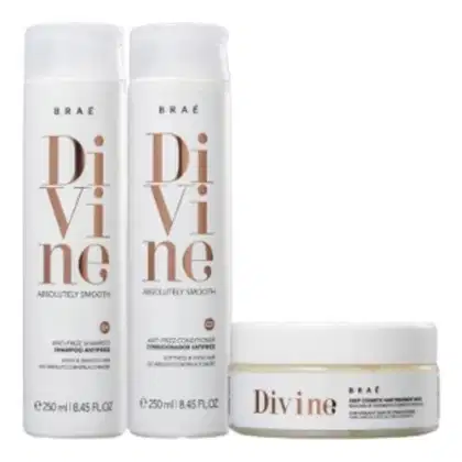 Imagem do produto Brae Divine Kit Shampoo + Condicionador + Mascara