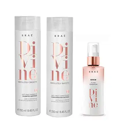Imagem do produto Kit Shampoo Condicionador e Sérum Braé Divine