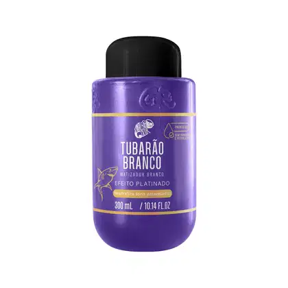 Imagem do produto Matizador Pronto Uso Tubarão Branco Efeito Platinado Kamaleão Color 300ml