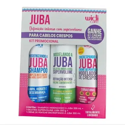 Imagem do produto Kit Lavagem Encrespando a Juba Widi Care 900ml