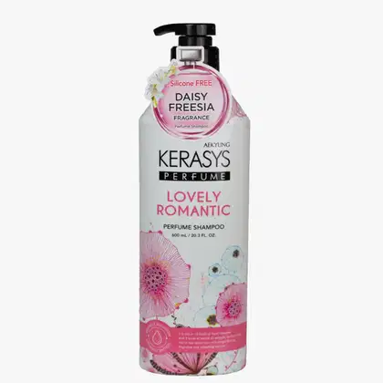 Shampoo Kerasys Perfume Lovely Romantic 600ml.