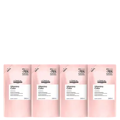 Imagem do produto Kit L'Oréal Professionnel Vitamino Color Refil Shampoo (4 Unidades)