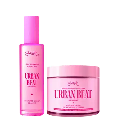 Imagem do produto Kit Skelt Urban Beat - Hidratante Corporal Body Cream + Perfume Mist (2 Produtos)