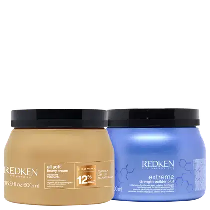 Imagem do produto Kit Redken Extreme & Alll Soft Reconstrução x Hidratação Duo (2 Produtos)