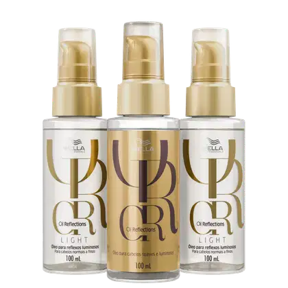 Imagem do produto Kit Wella Professionals Oil Reflection Trio Oils (3 Produtos)
