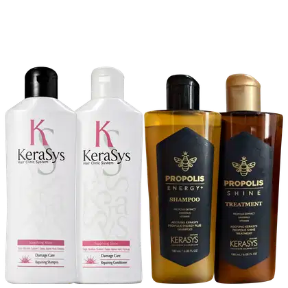 Imagem do produto Kit Kerasys Própolis + Repairing Quarteto (4 Produtos)