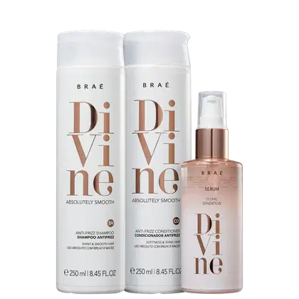 Imagem do produto Kit Shampoo, Cond e Sérum Plume Sensation BRAÉ Divine