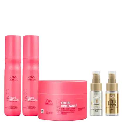 Imagem do produto Kit Brilliance Máscara, 2 Leave-in e 2 Oil Reflections