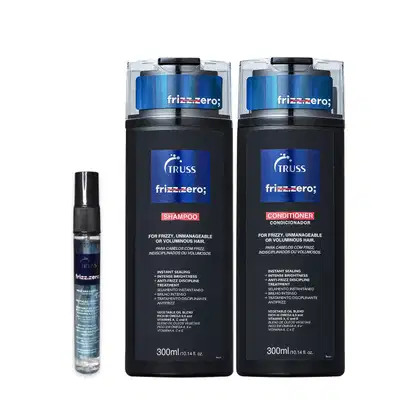 Imagem do produto Combo TRUSS Frizz Zero: Shampoo 300ml + Condicionador 300ml + Máscara Líquida 30ml