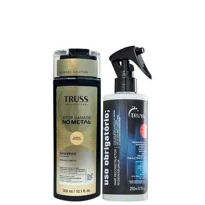 Imagem do produto Kit Truss No Metal - Shampoo 300ml + Spray Uso Obrigatório 260ml