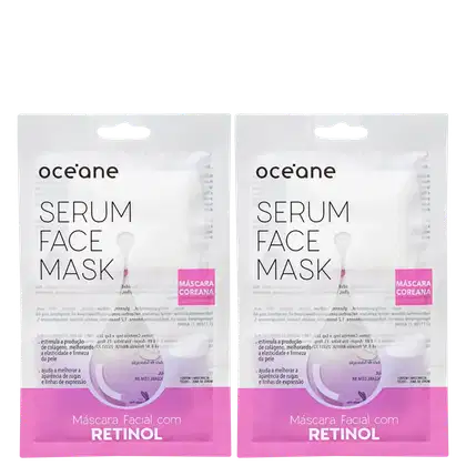 Imagem do produto Kit Oceane Máscara Facial Sérum Retinol Com 2 Unidades