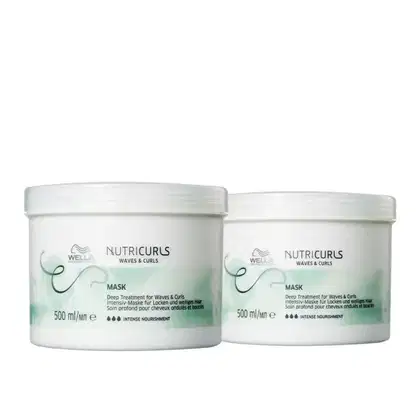 Imagem do produto Kit Wella Professionals Nutricurls Máscara Plus (2 Unidades)