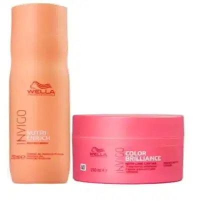 Imagem do produto kit Shampoo Enrich 250ml e Mascara Color Brilliance 150ml