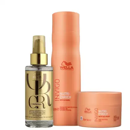 Imagem do produto Kit Wella Professionals Invigo Nutri-Enrich Triplo (3 Produtos)