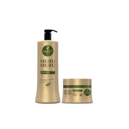 Imagem do produto Kit Haskell Murumuru Shampoo 1L & Máscara 300G (2 Produtos)