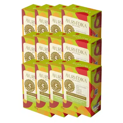 Imagem do produto Kit 12 Sabonetes Barra 100% Vegetal Mystical Wood Ayurvédika