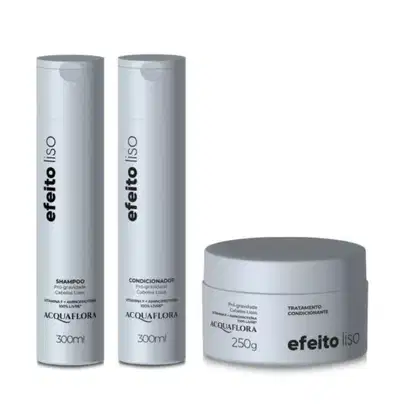 Imagem do produto Kit Acquaflora Efeito Liso Trio (3 Produtos)