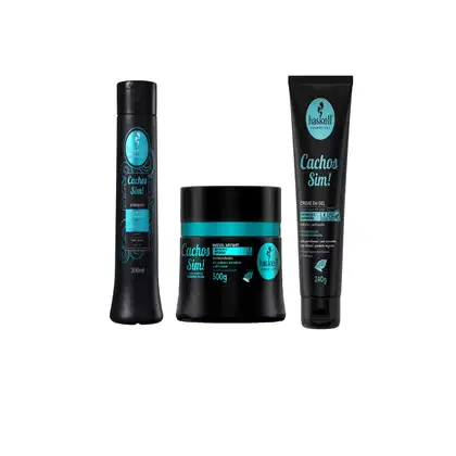 Imagem do produto Kit Cachos Sim! Total (3 Produtos)