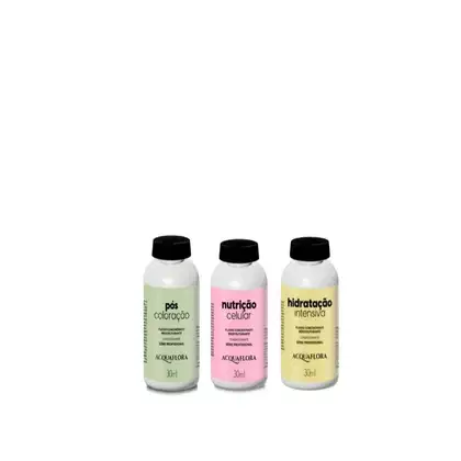Imagem do produto Acquaflora Cronograma Capilar de Ampolas - Fluido Concentrado 3x 30ml