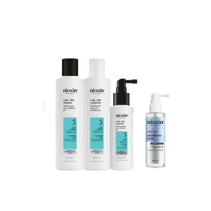Imagem do produto Kit Nioxin Volume Thinning Sistema 3 + Anti-Hair Loss Quarteto (4 Produtos)