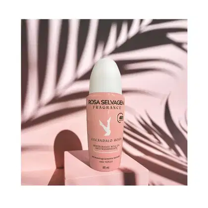 Imagem do produto Kit 3 Desodorante Roll-on Escândalo 85ml Rosa Selvagem
