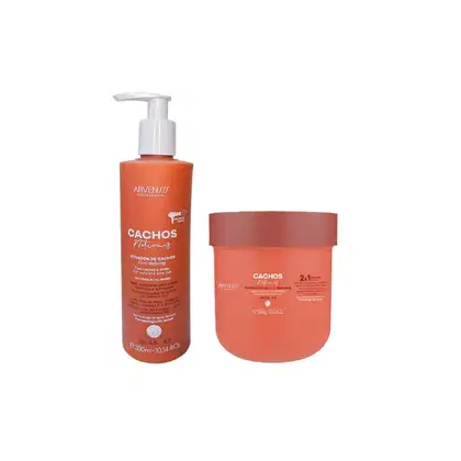 Imagem do produto Kit Arvensis Cachos Naturais - Ativador de Cachos 300ml + Máscara Capilar 2x1 500g