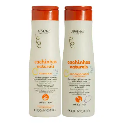 Imagem do produto Kit Arvensis Cachinhos Naturais - Shampoo & Condicionador 300ml