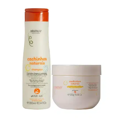 Imagem do produto Kit Arvensis Cachinhos Naturais - Shampoo + Geleia Alta Fixação 300g