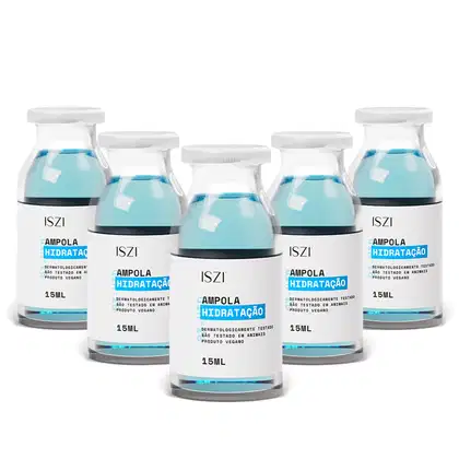 Imagem do produto Kit 5 Ampolas Hidratação - Ativos Naturais Brilho
