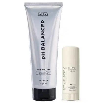 Imagem do produto Kit K.Pro Balancer - pH Acidificante 230g + Style Stick 30g