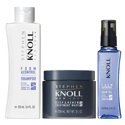 Imagem do produto Kit Stephen Knoll Form & Control - Shampoo 250ml + Máscara Deep 259ml + Hair Oil 100ml