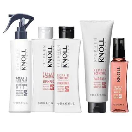 Imagem do produto Stephen Knoll Repair & Control Shampoo & Condicionador 250ml + Máscara 222ml + Leave-in Smooth 250ml + Hair Oil 100ml