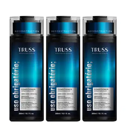 Imagem do produto Truss Uso Obrigatório Kit Condicionador 3x300ml