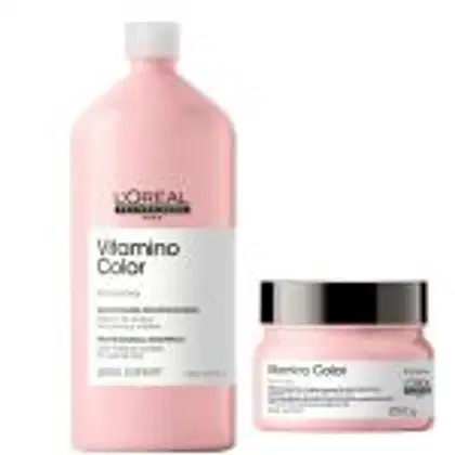 Imagem do produto Kit L’Oréal Professionnel Serie Expert Vitamino Color Shampoo 1500ml + Máscara 250g