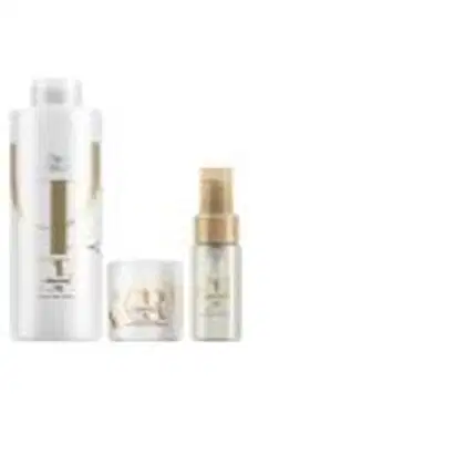 Imagem do produto Kit Wella Oil Reflections Shampoo, Máscara e Óleo Light