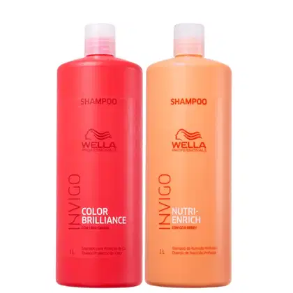 Imagem do produto Kit Wella Professionals Brilliance + Nutri-Enrich - Shampoo 2x1000ml