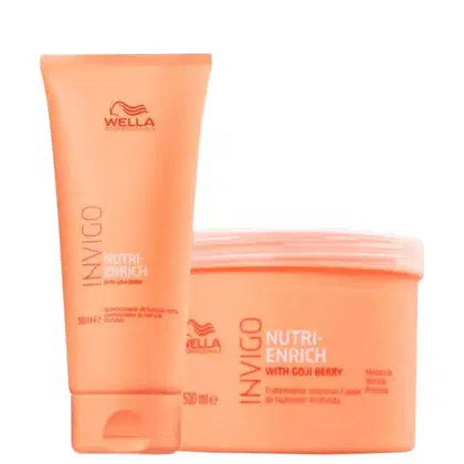 Imagem do produto Kit Wella Professionals Invigo Nutri-Enrich - Condicionador 200ml + Máscara Capilar 500ml