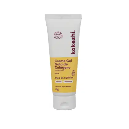 Imagem do produto KOKESHI CREME GEL FACIAL GOTA DE COLAGENO 45G