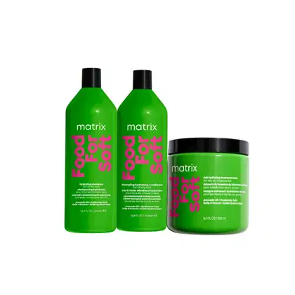 Imagem do produto Kit Matrix Food For Soft - Shampoo 1L , Condicionador 1L e Máscara 500ml